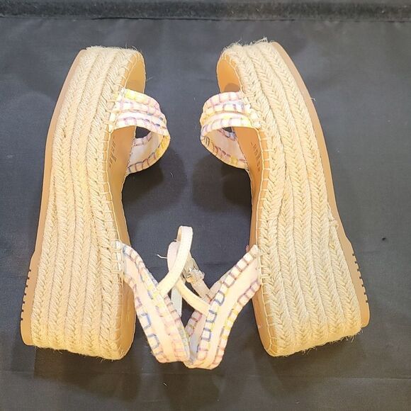 BRAND NEW SPLENDID LIZZY PLATFORM ESPADRILLE WEDGE SANDAL - Picture 12 of 16